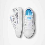 Converse Girls All Star Shoes In White Multi