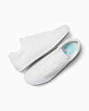 Converse Mens Casual Ox Faux Leather Shoes In White