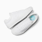 Converse Mens Casual Ox Faux Leather Shoes In White