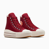 Converse Womens Ctas Move Retro Hi Shoes Rose