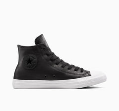 Converse All Star Unisex Seasonal Leather Chuck Taylor In Black
