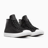 Converse All Star Unisex Seasonal Leather Chuck Taylor In Black