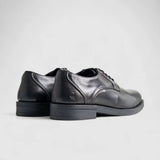 Hush Puppies Mens Maradona Leather Shoes Brown