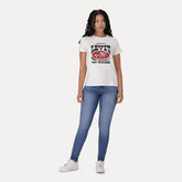 Levis Womens Curvey Super Skinny Jeans In Blue