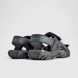 Ryder Mens Trek Sandals In Black & Grey
