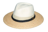 Urban Supply Unisex Tamboti Hat Raffia Tau Collection In Cream