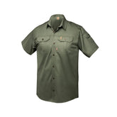 Boerboel Mens Kalahari Shirt In Olive