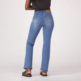Levi's Womens Curvy Flare Jean In Light Vintag