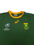 Asics Mens Springboks Fan Tee Rugby World Cup 2019 In Green