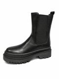 Ora Ladies Platform Boots In Black