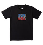 DC Boys Star Inline T-Shirt In Black