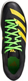 Adidas Unisex Throwstar Running Shoes In Core Black/Beam Yellow/Spark Green