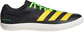 Adidas Unisex Throwstar Running Shoes In Core Black/Beam Yellow/Spark Green
