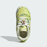Adidas Girls Disney Princess Forum Low Sneakers In Green