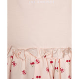 Guess Girls 2G Stretch Jersey Dress In Light Peach
