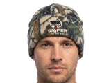Sniper Mens Fleece Beanie Camouflage