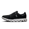 On Mens Cloud 6 Sneakers In Black/White