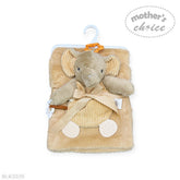 Mothers Choice Blanket With Elie Teether Toy In Beige