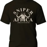Sniper Mens Africa T-Shirt In Black