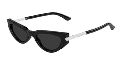 Alexander Mcqueen Sunglasses Womens In Black Silver Grey AM0520S-001