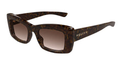 Alexander Mcqueen Sunglasses Womens In Havana Brown AM0526S-002