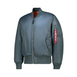 Alpha Industries Mens Ma-1 Classic Jacket In Denim Blue