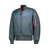 Alpha Industries Mens Ma-1 Classic Jacket In Denim Blue