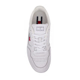 Tommy Hilfiger Mens Cupsole Leather Ess Shoe White