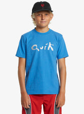 Quiksilver Boys Liquid T-Shirt In Blue