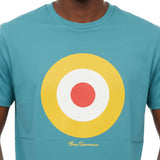 Ben Sherman Mens Target T-Shirt In Aqua