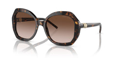 Giorgio Armani Womens Aviator Sunglasses In Dark Brown