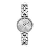 Armani Exchange Womens Fancy Stainless Steel Watch In Silver