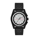 Armani Exchange Mens Chronograph Watch In Black/White Dial