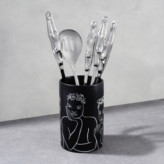 Utensil Holder-Conversation