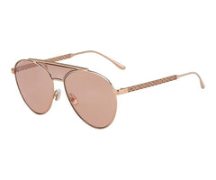 Jimmy Choo Rose Gold Aviator Sunglasses SUNJC-AVE/RGD
