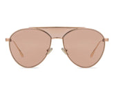 Jimmy Choo Rose Gold Aviator Sunglasses SUNJC-AVE/RGD