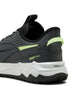 Puma Mens Extend Lite Trail Shoes In Grey/Lime