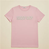 Sissy boy Regular Pink T-shirt With Pearl Logo