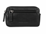 Lefel Mens Key Case/Coin Pouch In Black
