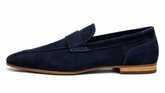 Zerga Mens Dante Shoes In Navy
