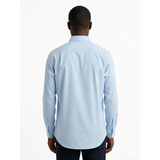 Polo Mens Long Sleeve Essential Oxford Shirt In Blue