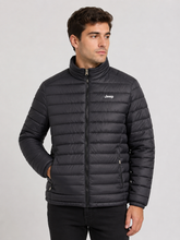 Jeep Reversible Puffer Jacket Black