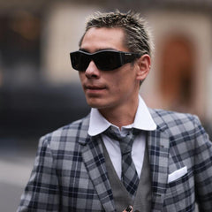 Balenciaga Unisex Sunglasses In Black