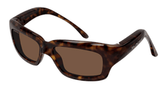 Balenciaga Sunglasses Mens In Havana Brown BB0385S-002