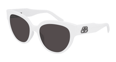 Balenciaga Sunglasses Womens In In White Grey Bb0050S-003