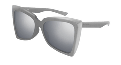 Balenciaga Sunglasses Womens In In Silver Bb0174S-004