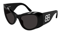 Balenciaga Sunglasses Womens In Black Grey BB0393S-001