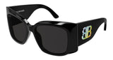 Balenciaga Sunglasses Womens In Black Grey BB0443S-002