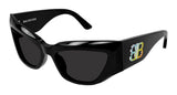 Balenciaga Sunglasses Womens In Black Grey BB0444S-002
