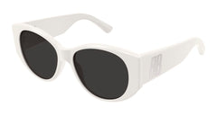 Balenciaga Sunglasses Womens In White Grey BB0455S-003